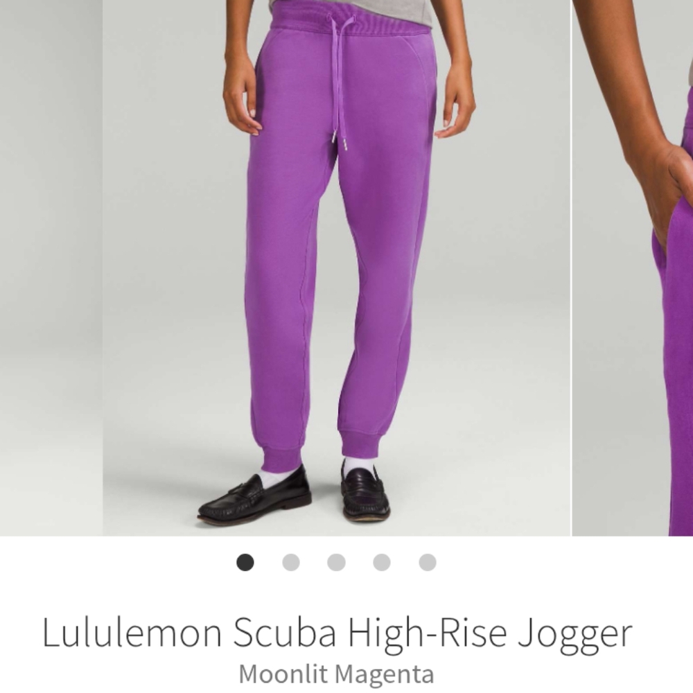 Lululemon Scuba HR Jogger 💜